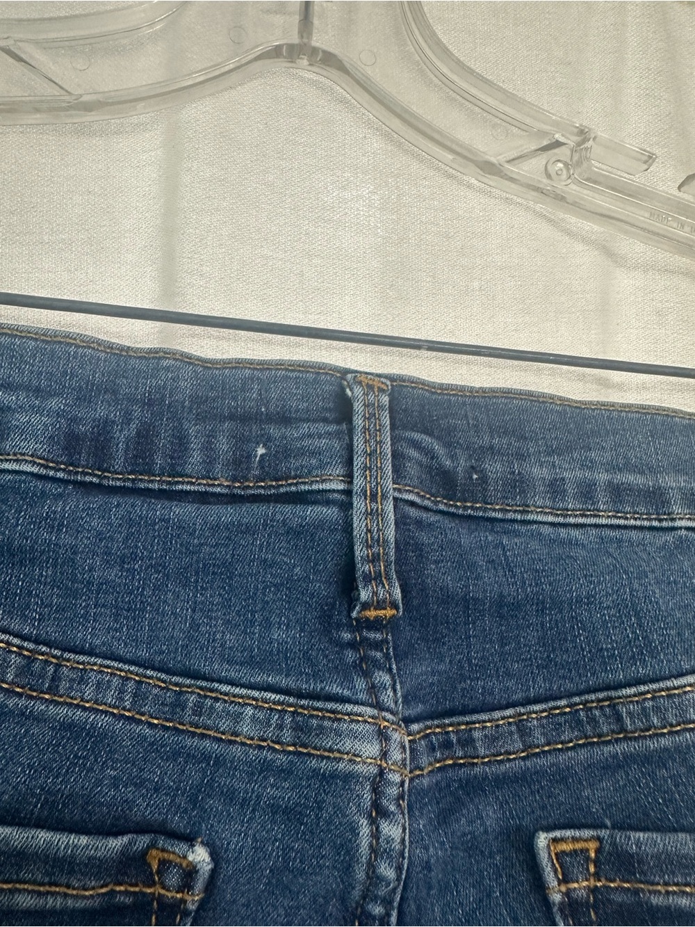 GAP 1969 Dark Blue True Skinny Jeans - Stretch Denim Size 31R - Picture 7 of 7